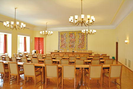 Sitzungssaal Rathaus Hof